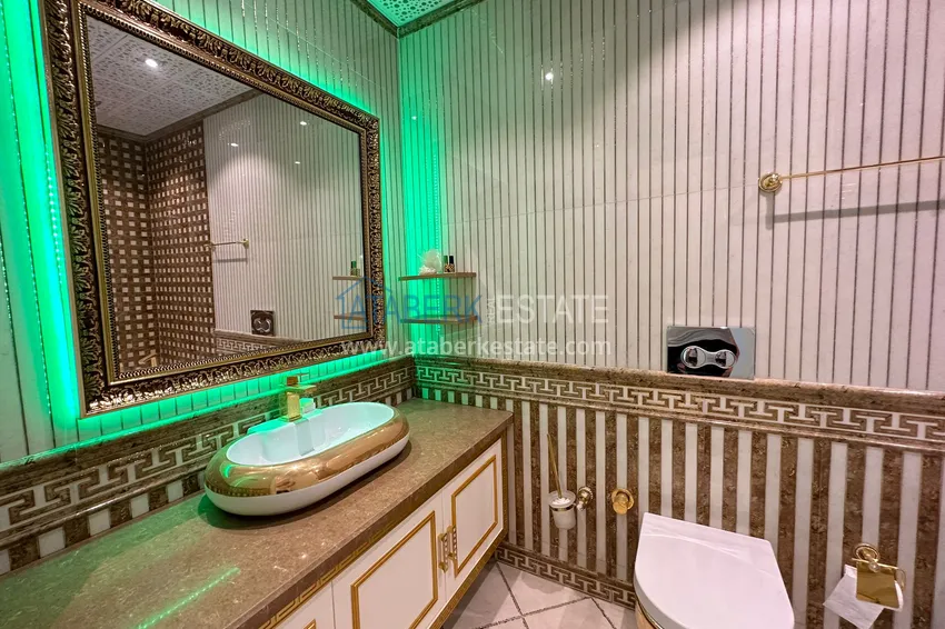 Kupuj  Penthouse duplex 3+1 w Mahmutlar, Alanya — 200 m od morza, widok na morze  15 