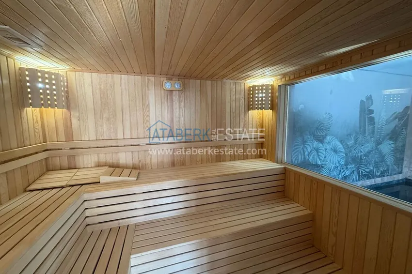 Nowy apartament 1+1 w Oba, Alanya — inwestycja nad morzem w kompleksie z infrastrukturą 16 