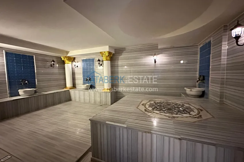 Penthouse duplex 3+1 w Mahmutlar, Alanya — 200 m od morza, widok na morze  18 