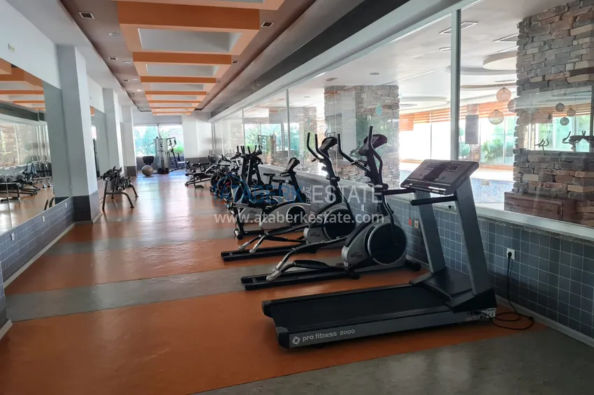 Apartament 2+1 na zezwolenie na pobyt w dzielnicy Alanya Cikcilli - kompleks z infrastrukturą hotelową  18 