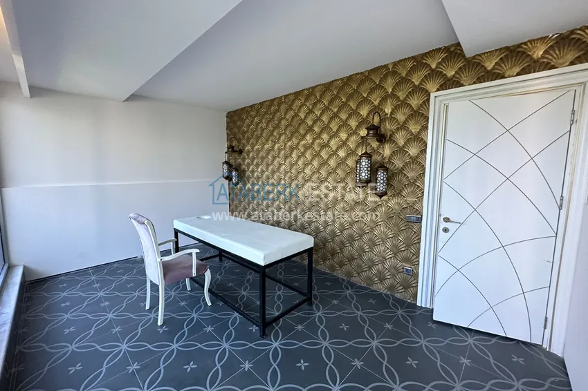 Penthouse duplex 3+1 w Mahmutlar, Alanya — 200 m od morza, widok na morze  20 