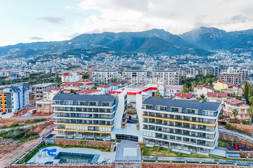 Nowy apartament 1+1 w Oba, Alanya — inwestycja nad morzem w kompleksie z infrastrukturą 1 
