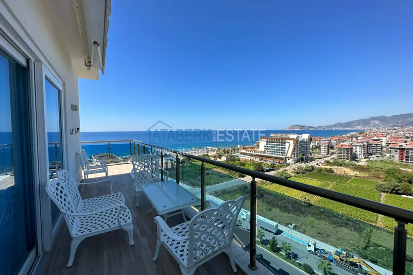 Kupuj  Penthouse duplex 3+1 w Mahmutlar, Alanya — 200 m od morza, widok na morze  29 