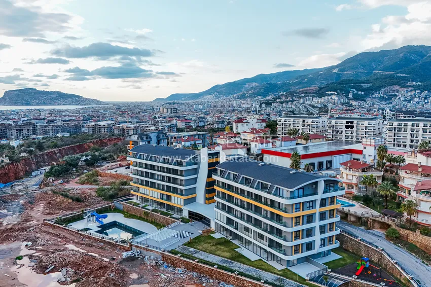 Nowy apartament 1+1 w Oba, Alanya — inwestycja nad morzem w kompleksie z infrastrukturą 2 