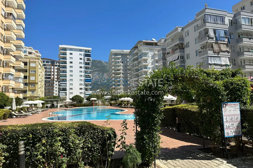 Penthouse duplex 3+1 w Mahmutlar, Alanya — 200 m od morza, widok na morze  3 