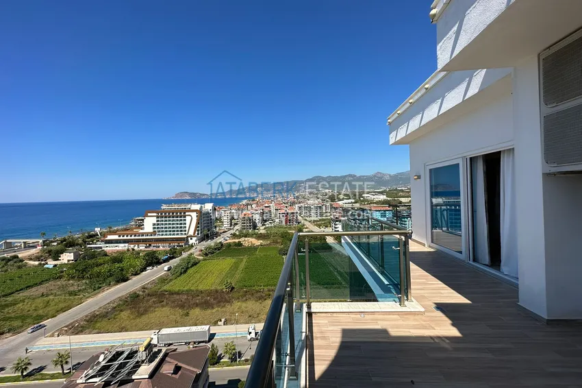 Kupuj  Penthouse duplex 3+1 w Mahmutlar, Alanya — 200 m od morza, widok na morze  31 