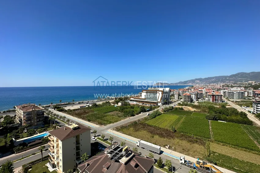 Kupuj  Penthouse duplex 3+1 w Mahmutlar, Alanya — 200 m od morza, widok na morze  34 