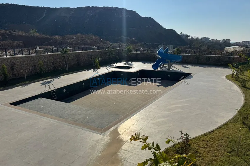 Nowy apartament 1+1 w Oba, Alanya — inwestycja nad morzem w kompleksie z infrastrukturą 5 
