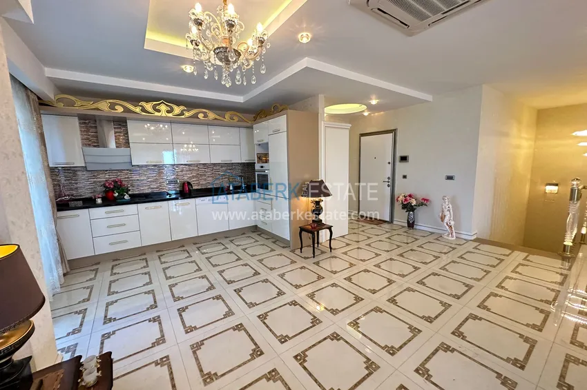 Kupuj  Penthouse duplex 3+1 w Mahmutlar, Alanya — 200 m od morza, widok na morze  5 