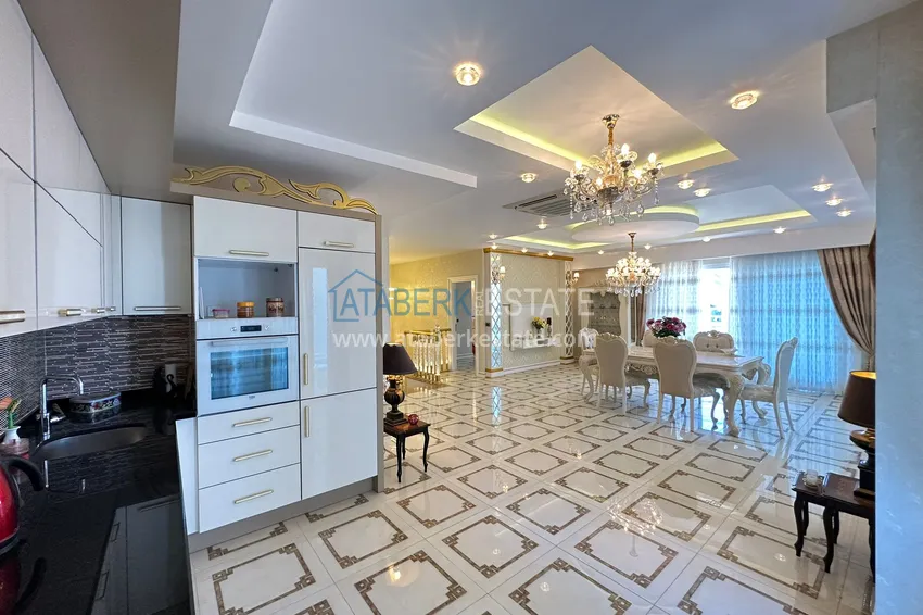 Kupuj  Penthouse duplex 3+1 w Mahmutlar, Alanya — 200 m od morza, widok na morze  6 