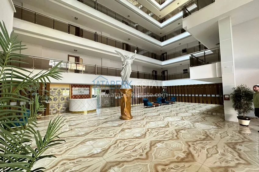 Penthouse duplex 3+1 w Mahmutlar, Alanya — 200 m od morza, widok na morze  9 