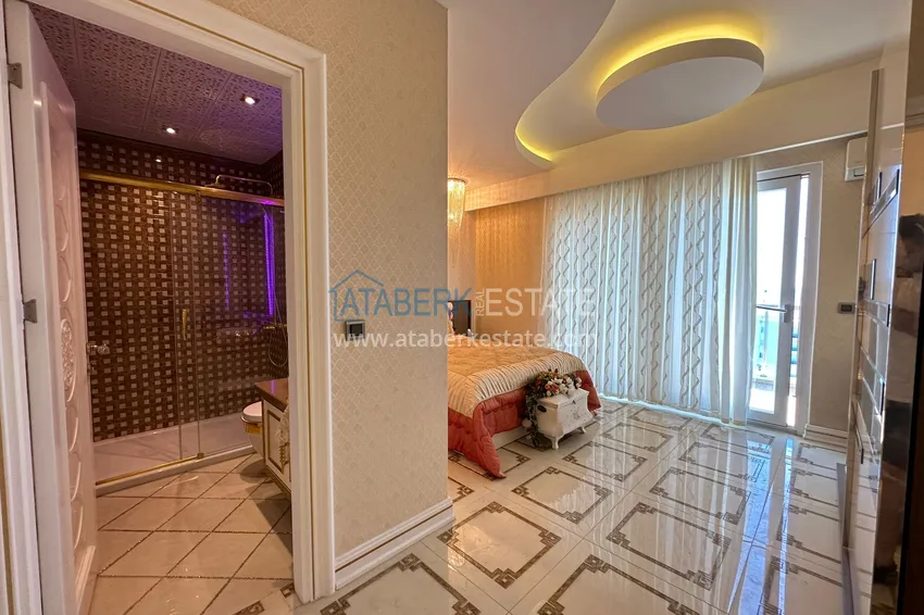 Kupuj  Penthouse duplex 3+1 w Mahmutlar, Alanya — 200 m od morza, widok na morze  9 