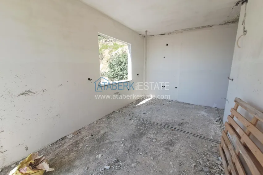 Kupuj  Apartament 1+1 z widokiem na morze i górę Ich Kale w Alanyi, Mahmutlar — sprzedaż od właściciela 4 
