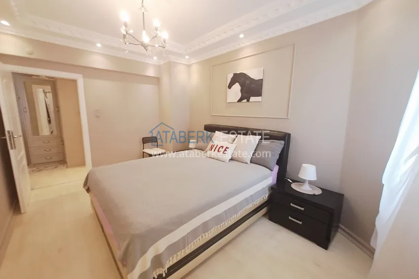 Kupuj  Apartament 1+1 w centrum Mahmutlar od właściciela — umeblowany, z przeszklonym balkonem, 250 m od morza 8 