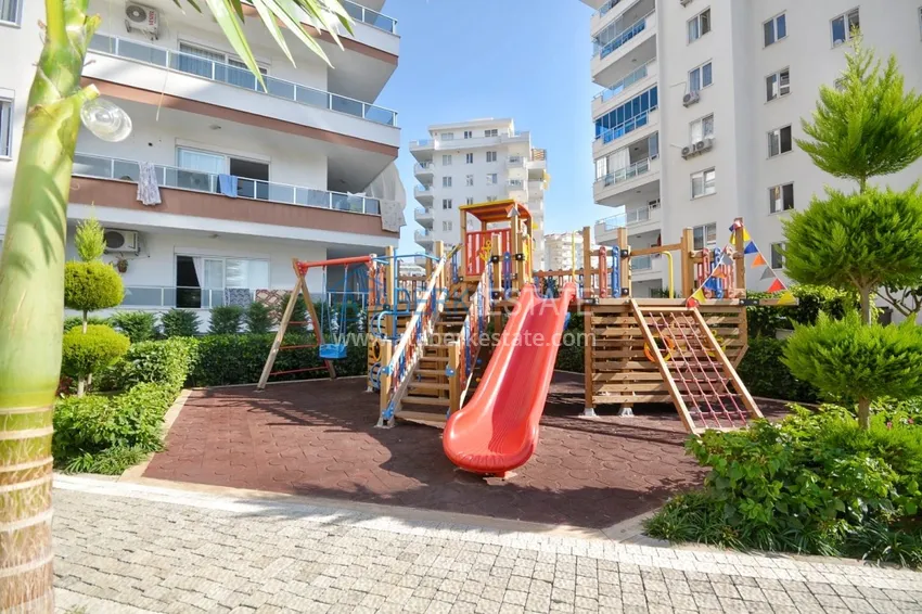 Apartament 2+1 z meblami i częściowym widokiem na morze w Mahmutlar — sprzedaż od właściciela 5 