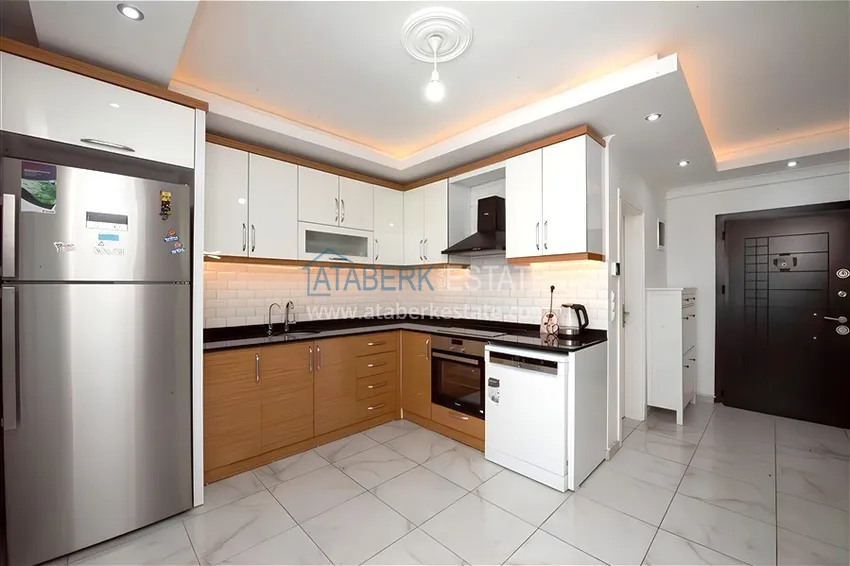 Kupuj  Dwupoziomowy penthouse 2+1 z meblami i widokiem na morze w centrum Mahmutlar 5 