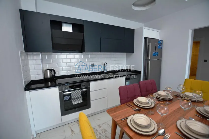 Kupuj  Apartament 2+1 z meblami i częściowym widokiem na morze w Mahmutlar — sprzedaż od właściciela 8 