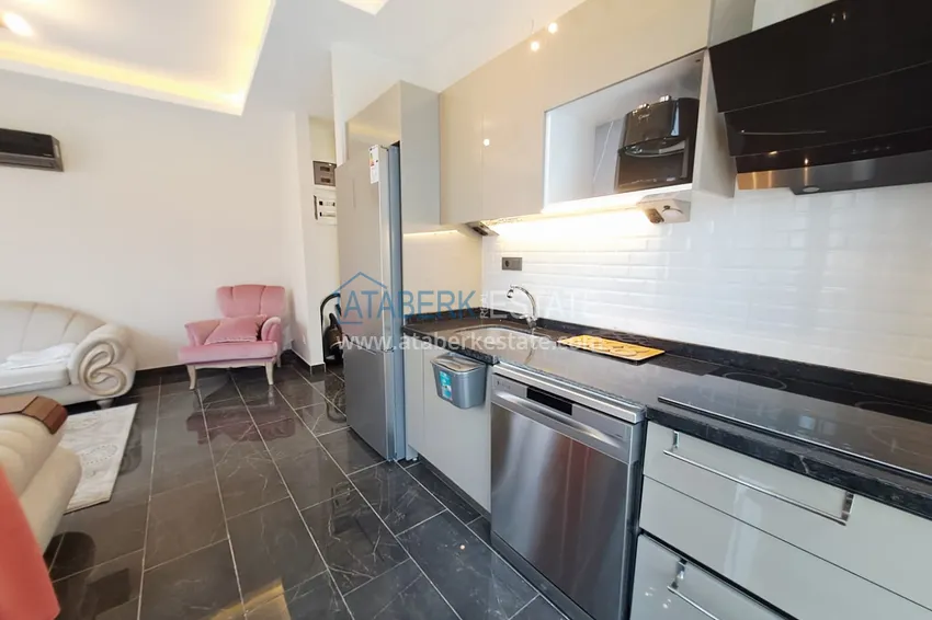 Kupuj  1+1 mieszkanie, 50 m² w Mahmutlar - częściowo umeblowane, od właściciela 4 