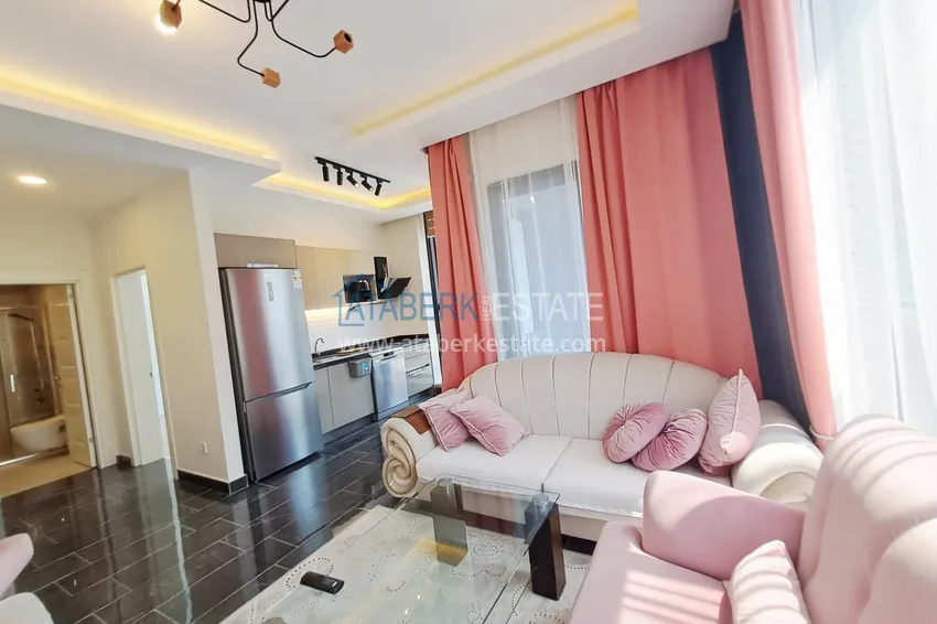 Kupuj  1+1 mieszkanie, 50 m² w Mahmutlar - częściowo umeblowane, od właściciela 7 