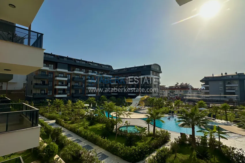 Kupuj  Nowo umeblowane mieszkanie 1+1 w komfortowej rezydencji w Oba, Alanya 10 