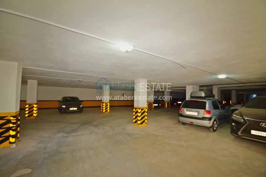 Nowo umeblowane mieszkanie 1+1 w komfortowej rezydencji w Oba, Alanya 8 