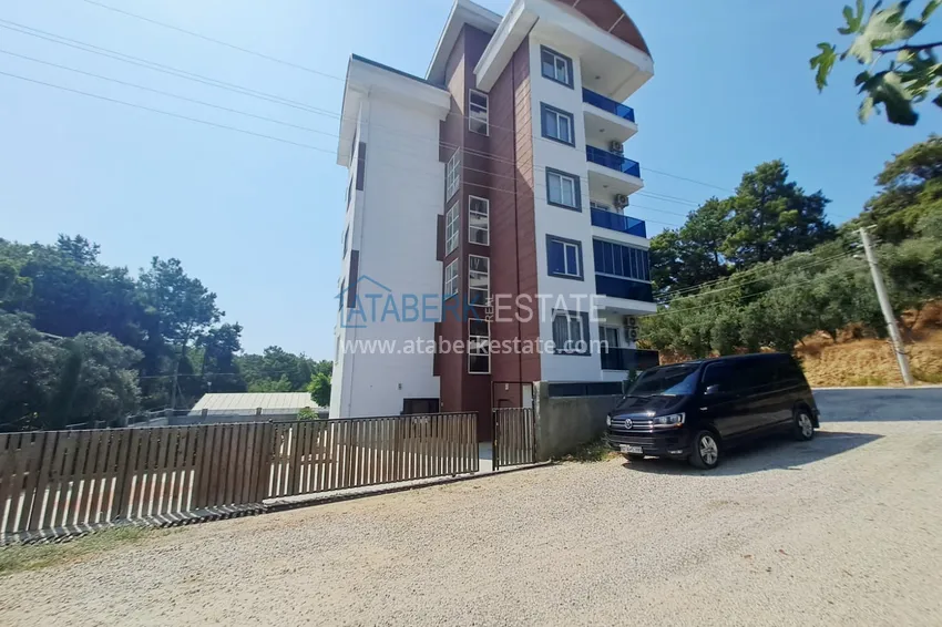 Przytulny apartament 1+1 z nowymi meblami i widokiem na las sosnowy — Avsallar, Alanya 2 