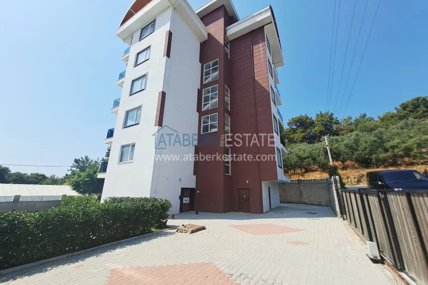 Przytulny apartament 1+1 z nowymi meblami i widokiem na las sosnowy — Avsallar, Alanya 3 