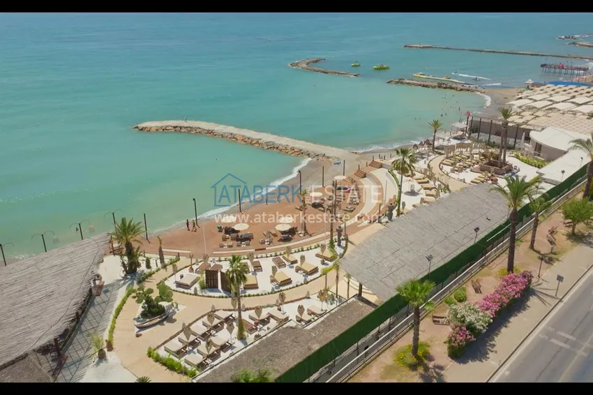 Duplex ogrodowy 2+1 do wynajęcia w Alanya, dzielnica Turkler - A8 Complex Hotel 29 