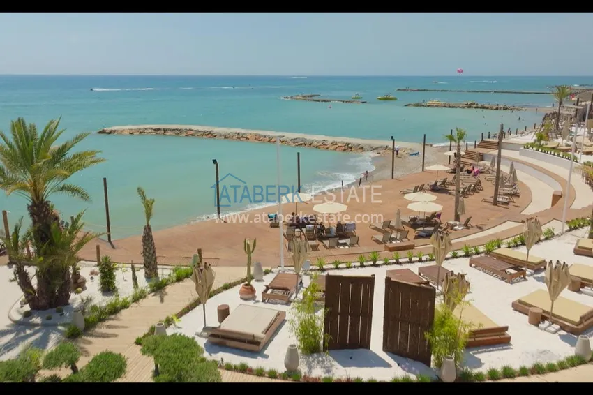 Duplex ogrodowy 2+1 do wynajęcia w Alanya, dzielnica Turkler - A8 Complex Hotel 30 