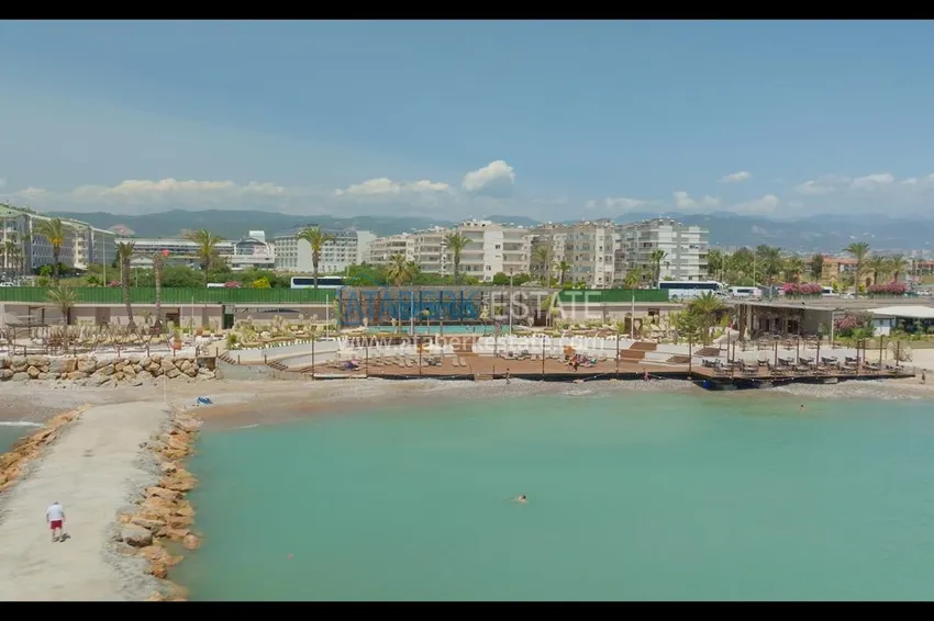 Duplex ogrodowy 2+1 do wynajęcia w Alanya, dzielnica Turkler - A8 Complex Hotel 31 