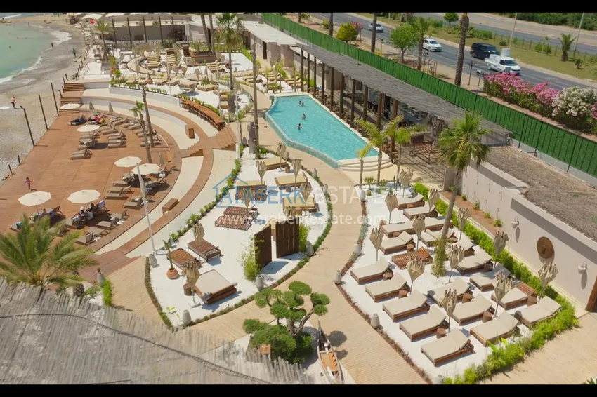 Duplex ogrodowy 2+1 do wynajęcia w Alanya, dzielnica Turkler - A8 Complex Hotel 34 