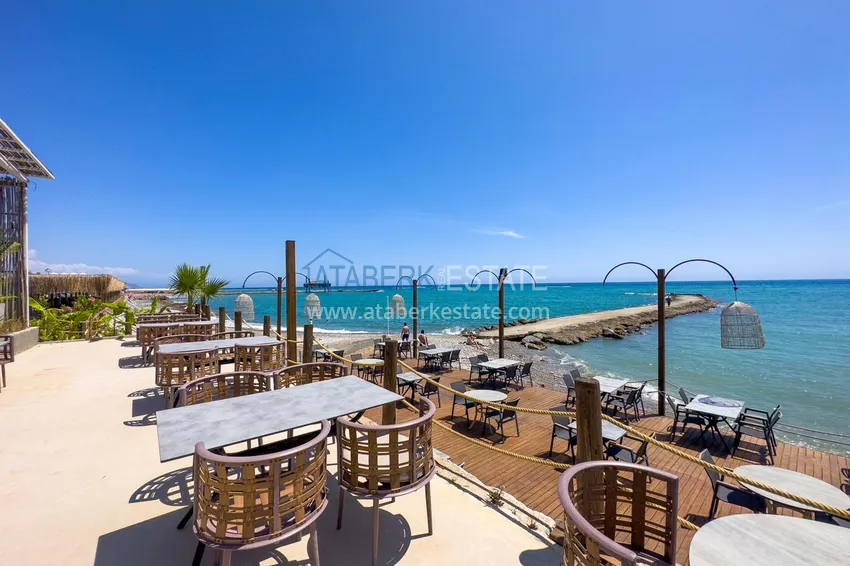 Duplex ogrodowy 2+1 do wynajęcia w Alanya, dzielnica Turkler - A8 Complex Hotel 44 