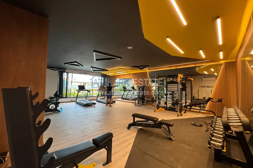 Apartament 1+1 W Alanya, dzielnica Oba - piękne wykończenie, nowoczesny kompleks  17 