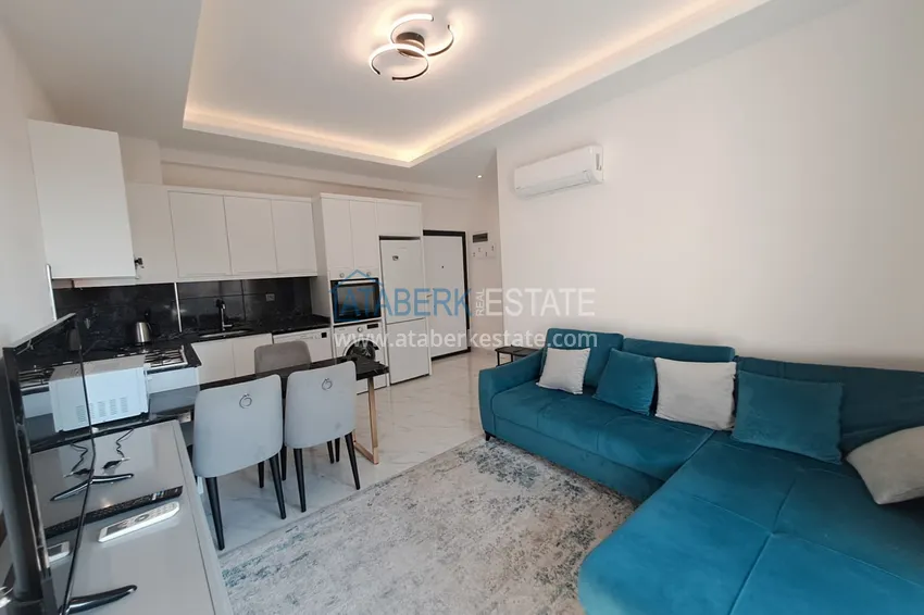 Kupuj  Apartament 1+1 w Mahmutlar — pod klucz, z widokiem na morze, druga linia brzegowa  2 
