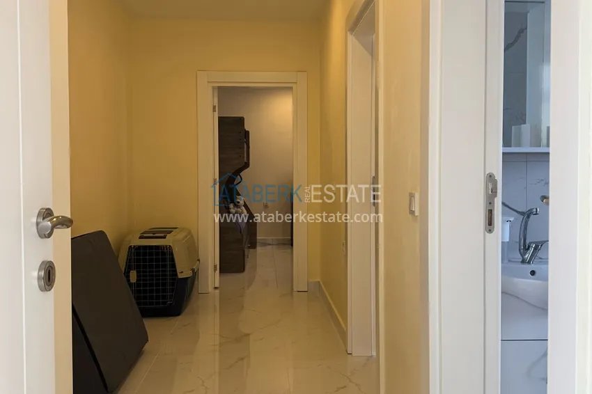 Kupuj  Trzypokojowe mieszkanie w Alanya, dzielnica Tepe - umeblowane i z panoramicznym widokiem	 16 
