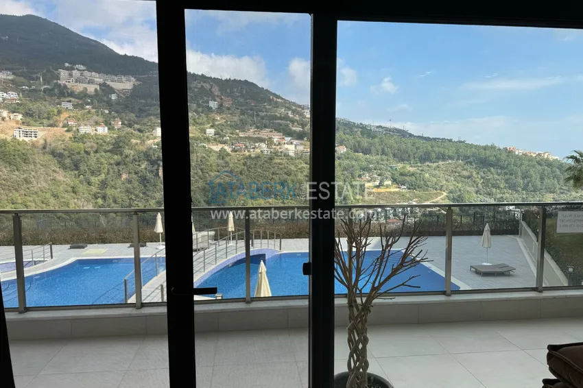 Kupuj  Trzypokojowe mieszkanie w Alanya, dzielnica Tepe - umeblowane i z panoramicznym widokiem	 21 