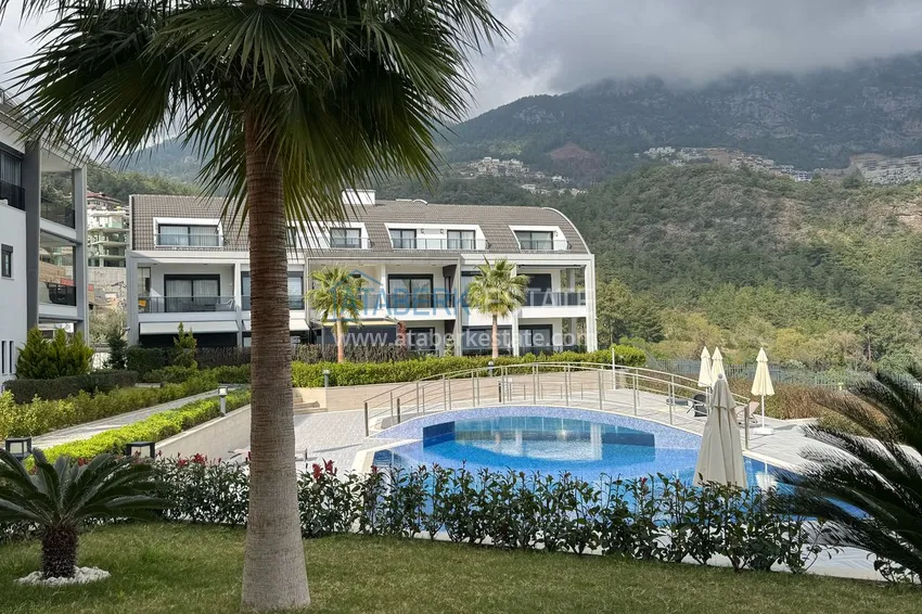 Trzypokojowe mieszkanie w Alanya, dzielnica Tepe - umeblowane i z panoramicznym widokiem	 2 
