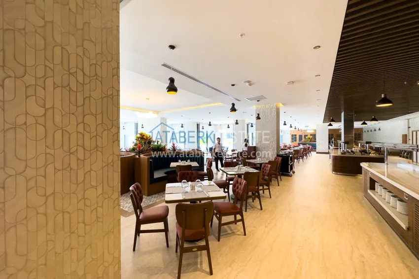 Wakacje w kompleksie wypoczynkowym 5 ★ — 1+1 umeblowane mieszkanie w Turkler, Alanya I49  57 