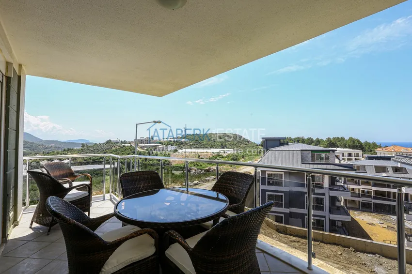 Kupuj  Dwupoziomowy penthouse 3+1 z panoramicznym widokiem w Konakli, Alanya 11 