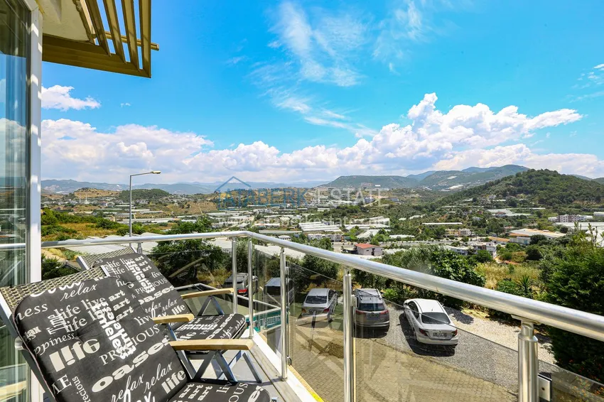 Kupuj  Dwupoziomowy penthouse 3+1 z panoramicznym widokiem w Konakli, Alanya 18 