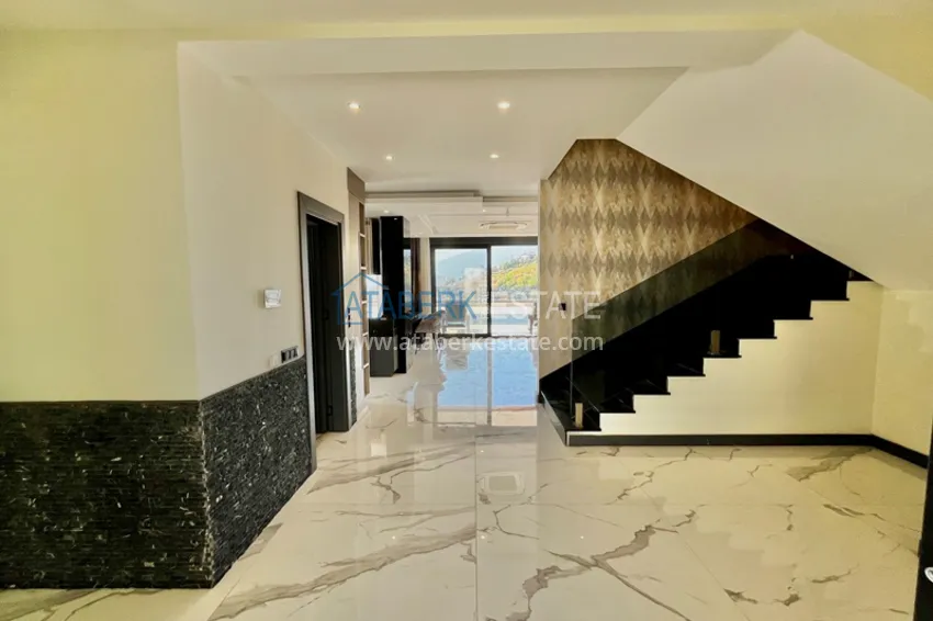 Kupuj  Elite triplex willa 4+2 w Alanya, dzielnica Kargicak - umeblowana i z prywatnym basenem  4 