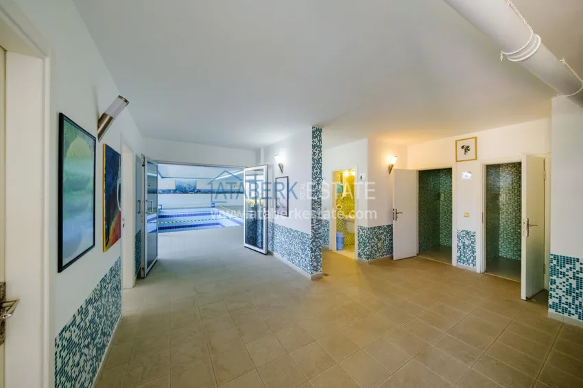 Dwupoziomowy penthouse 3+1 z panoramicznym widokiem w Konakli, Alanya 19 
