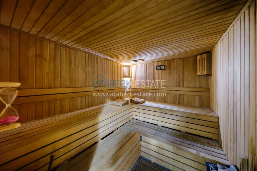 Dwupoziomowy penthouse 3+1 z panoramicznym widokiem w Konakli, Alanya 21 