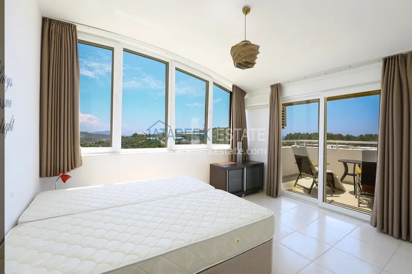 Kupuj  Dwupoziomowy penthouse 3+1 z panoramicznym widokiem w Konakli, Alanya 22 