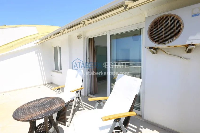 Kupuj  Dwupoziomowy penthouse 3+1 z panoramicznym widokiem w Konakli, Alanya 27 