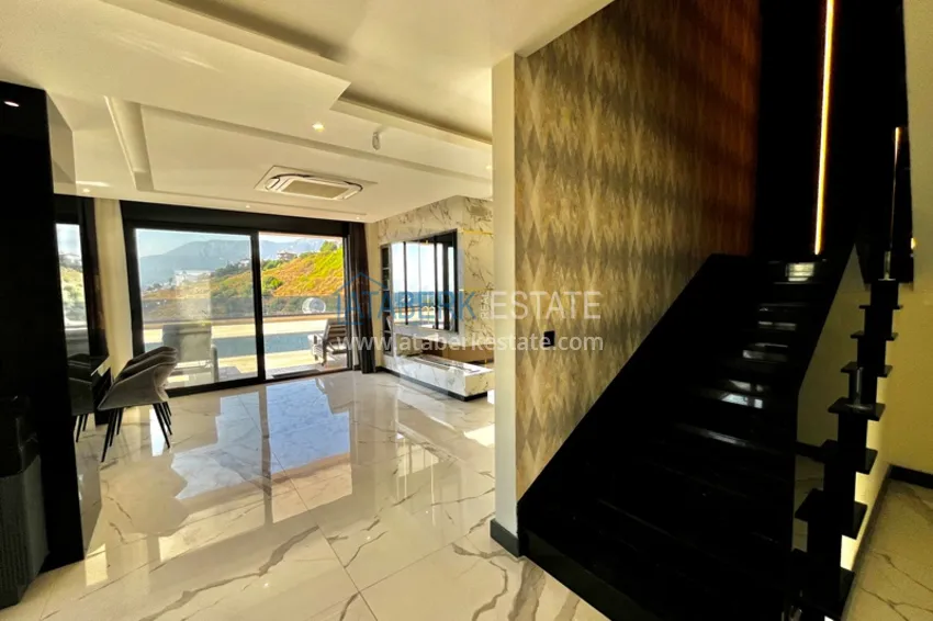 Kupuj  Elite triplex willa 4+2 w Alanya, dzielnica Kargicak - umeblowana i z prywatnym basenem  5 