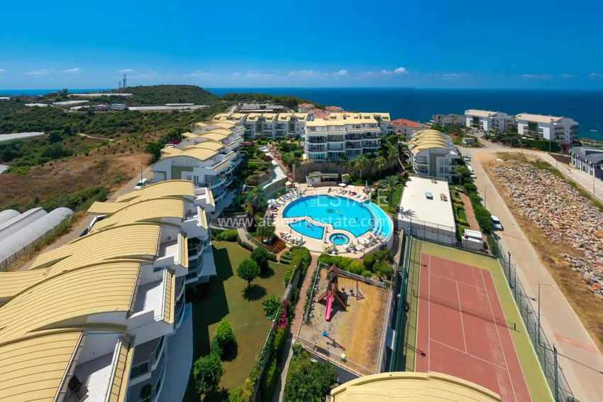Dwupoziomowy penthouse 3+1 z panoramicznym widokiem w Konakli, Alanya 3 