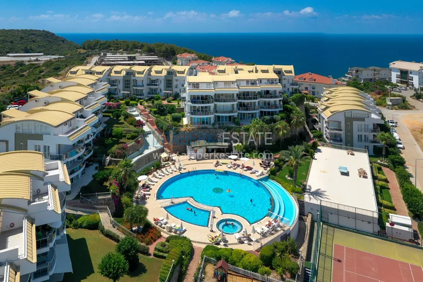 Dwupoziomowy penthouse 3+1 z panoramicznym widokiem w Konakli, Alanya 4 