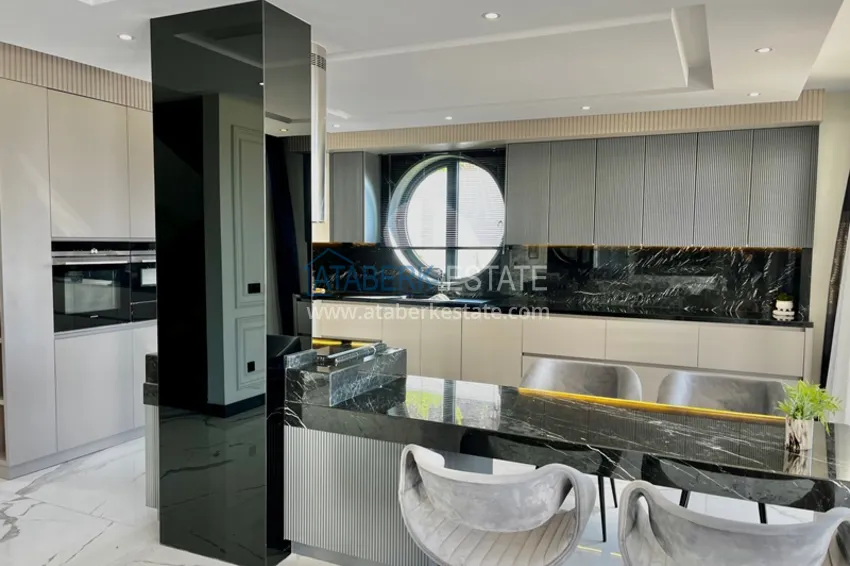 Kupuj  Elite triplex willa 4+2 w Alanya, dzielnica Kargicak - umeblowana i z prywatnym basenem  7 