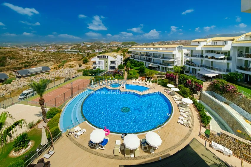 Dwupoziomowy penthouse 3+1 z panoramicznym widokiem w Konakli, Alanya 6 